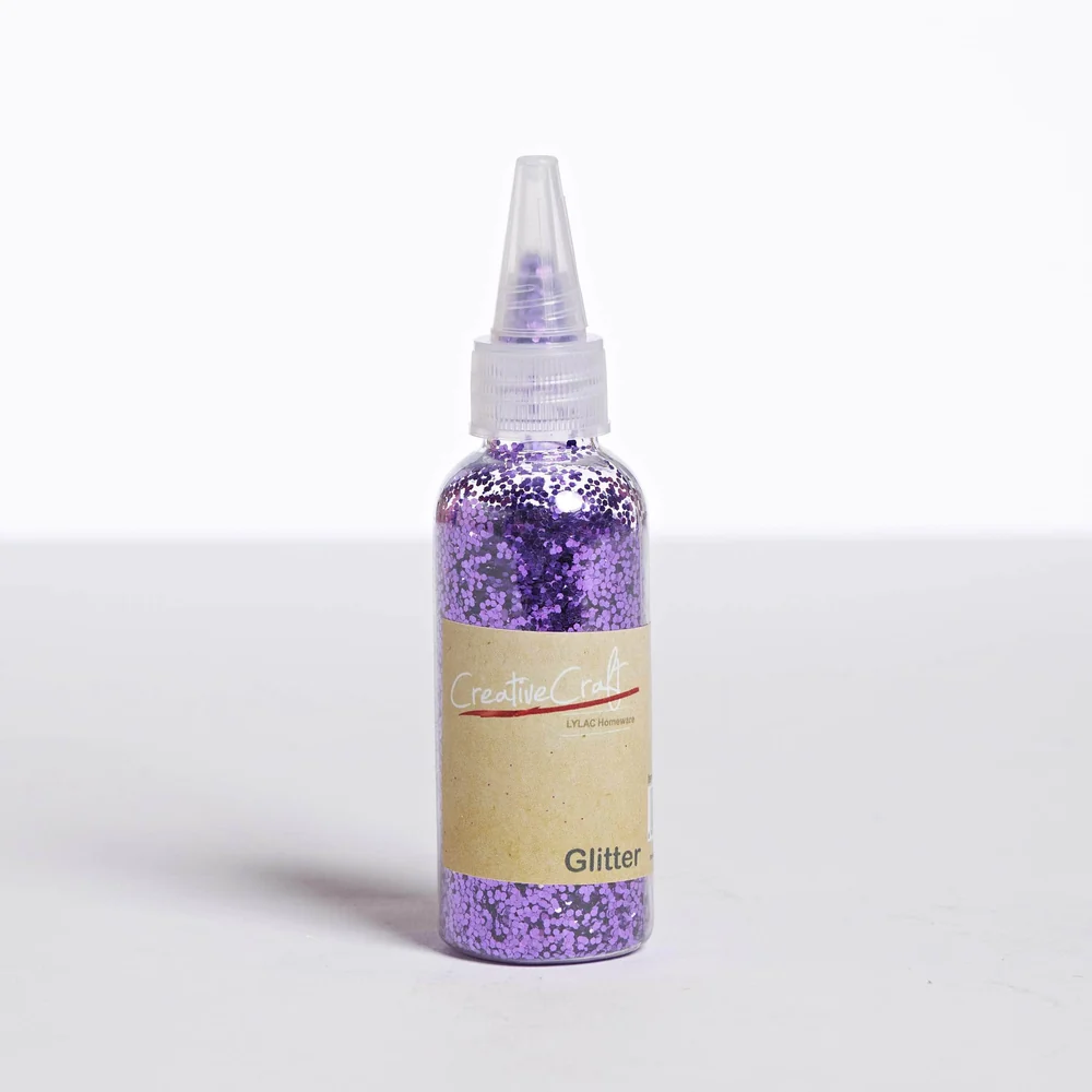 Tubos artesanais com Glitter de Natal sortido