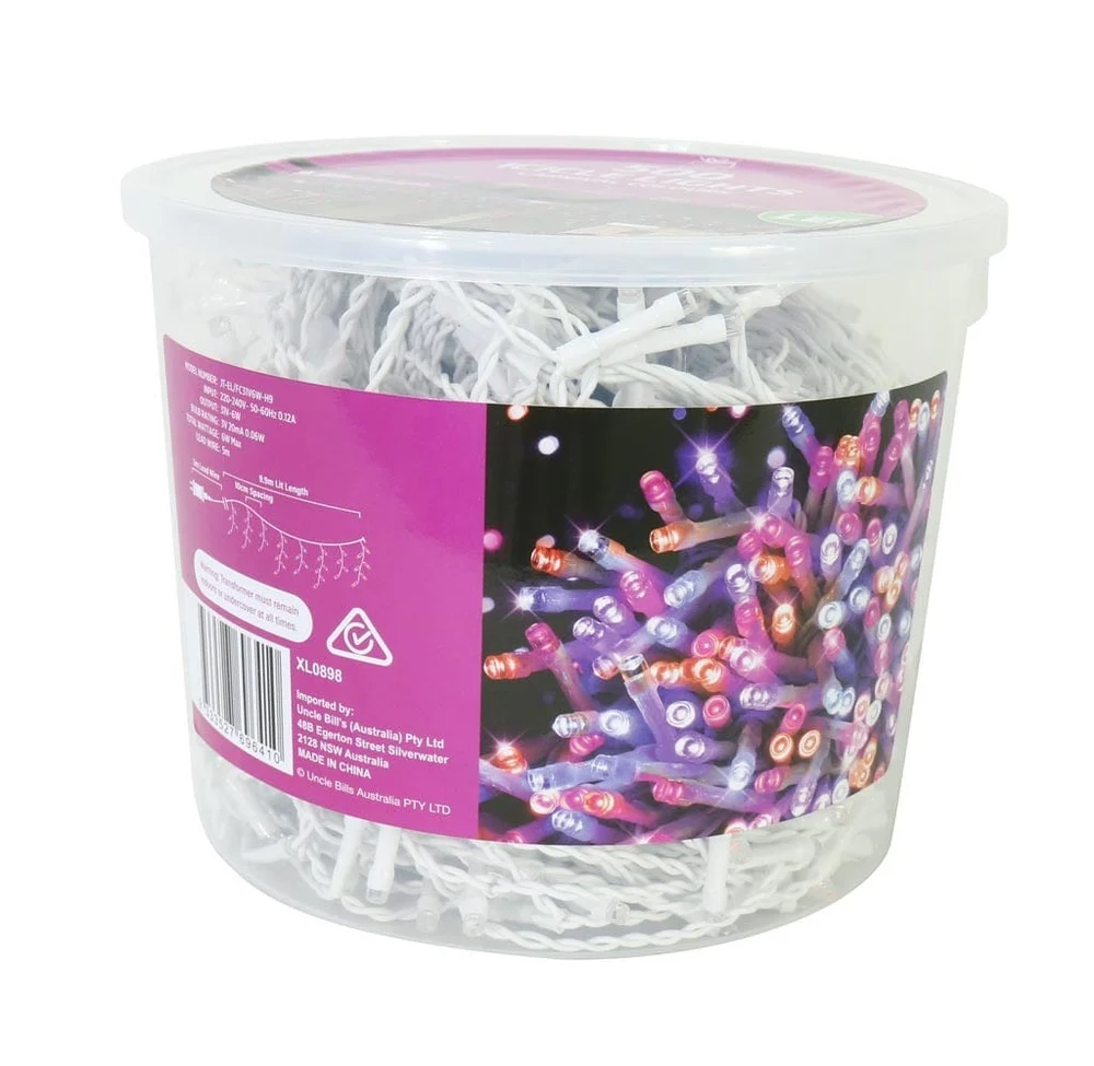 500 LED Luzes de cascata de Carnaval