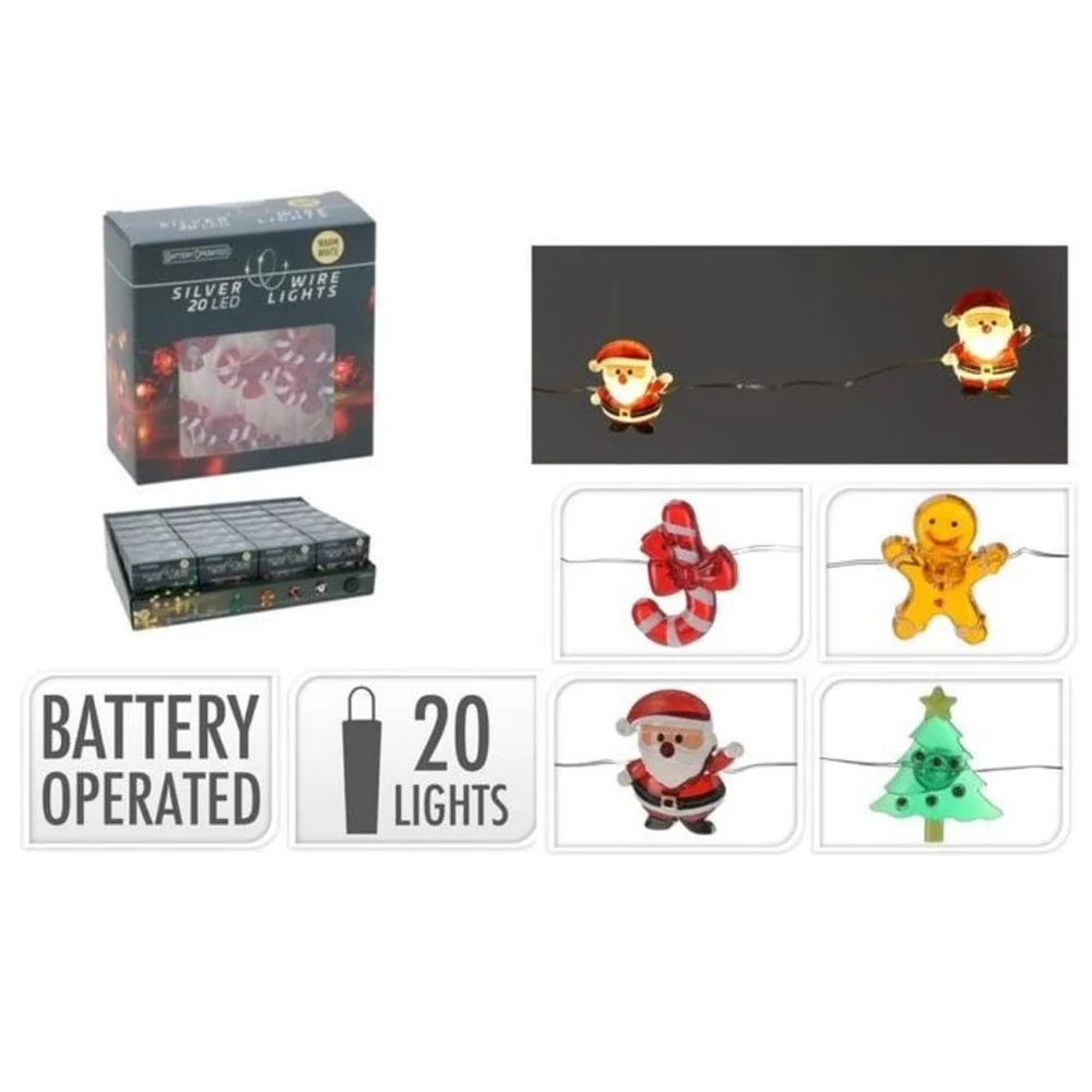 LED Luzes de personagens inovadores (20m) sortido
