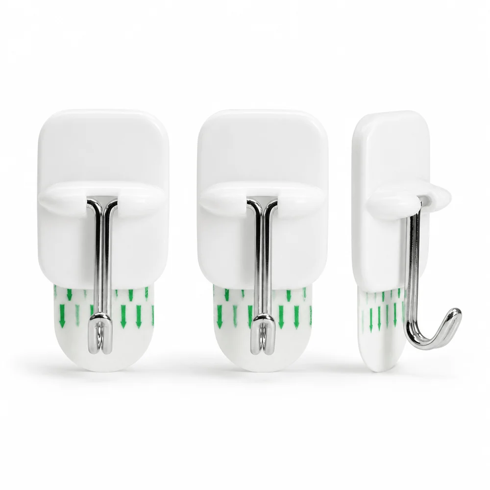 Ganchos de parede kit com 3 unidades