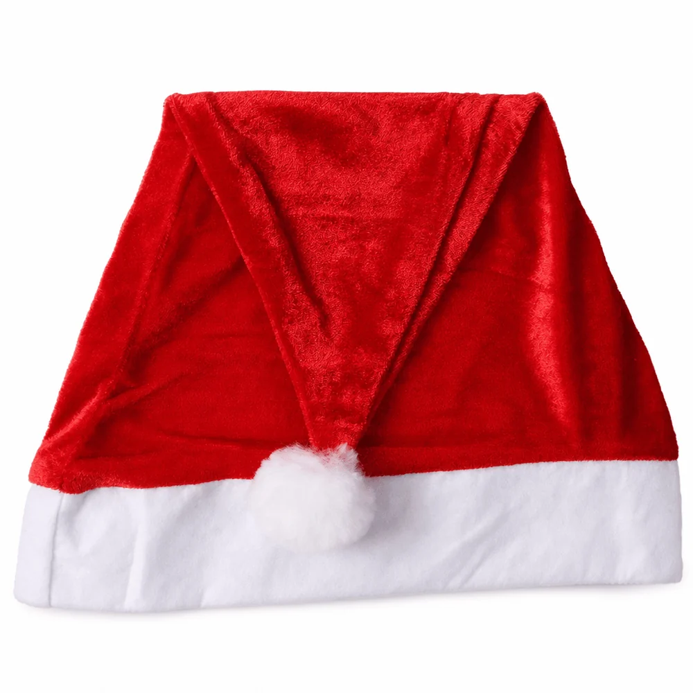 Chapéu de Papai Noel clássico festivo