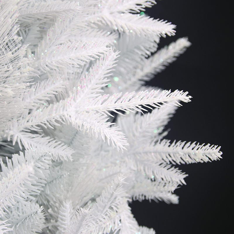 Árvore de Natal com tampa de neve branca 1228 pontas 7ft (210cm)