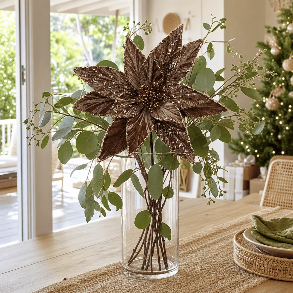 Poinsétia Mocha Velvet (29cm)