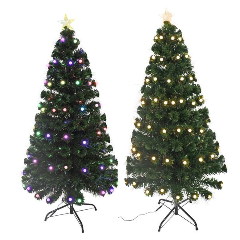 LED Árvore de fibra óptica Flash Ball - 150cm