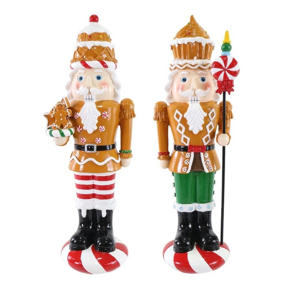 Quebra-nozes de resina de gengibre sortido (35.5cm)
