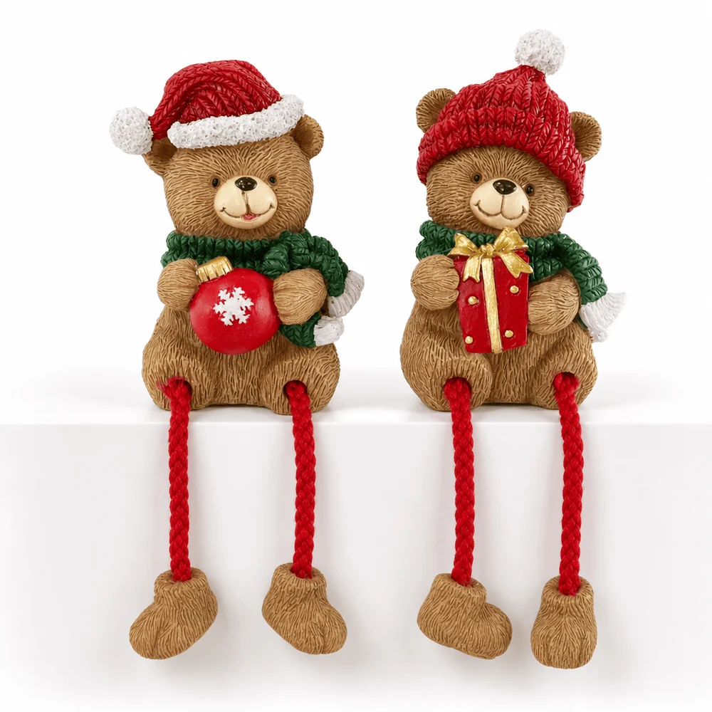 Urso Sentado Festivo