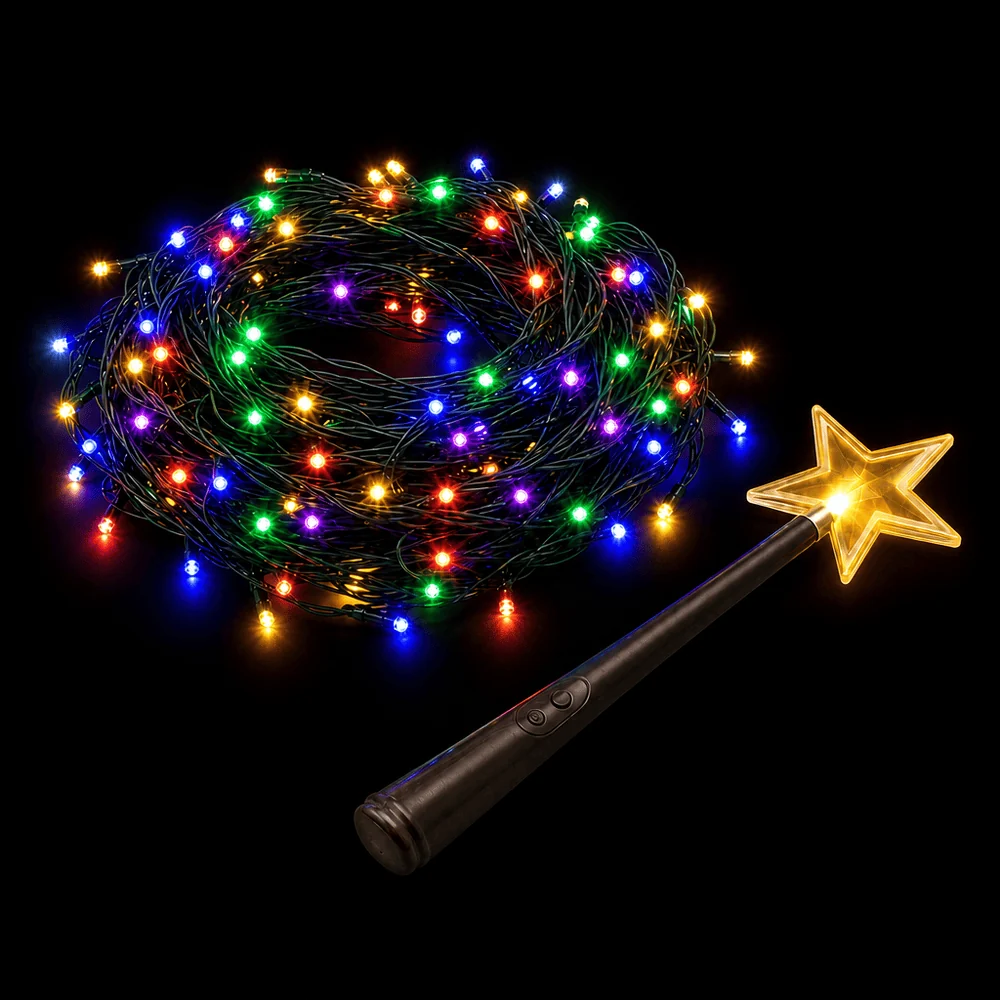 LED 300 Varinhas Mágicas cordões de luzes Multicoloridas (14.95m)