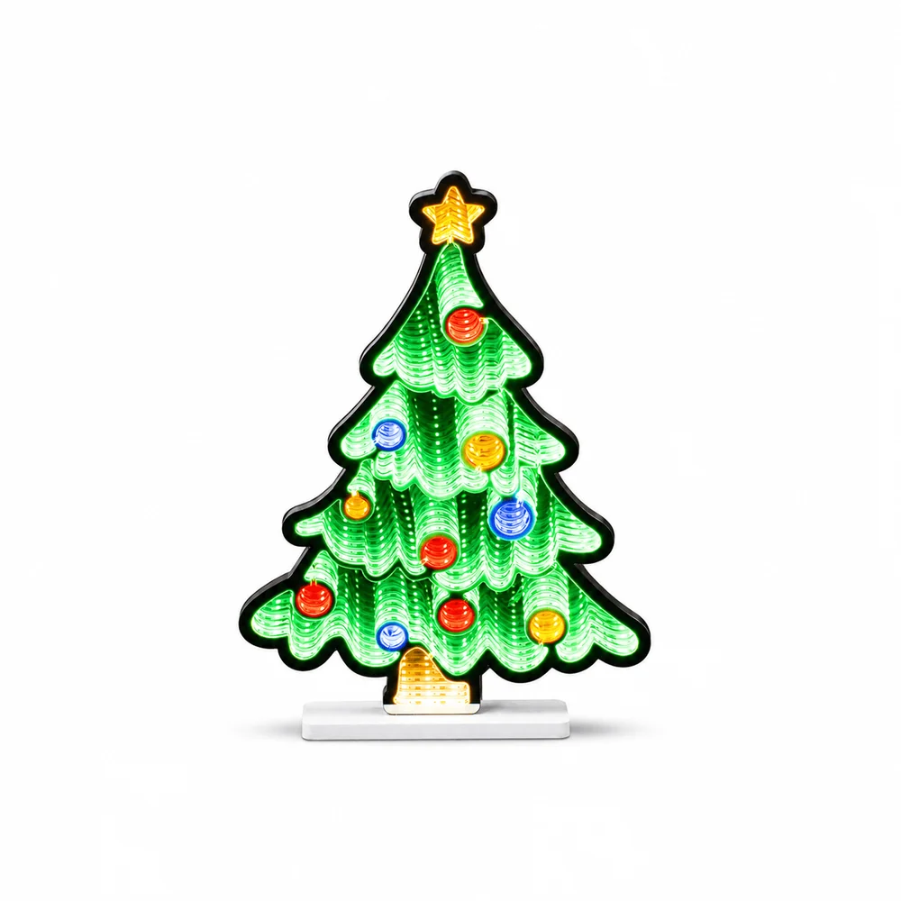 LED Árvore de Natal Luz Infinita (40cm)