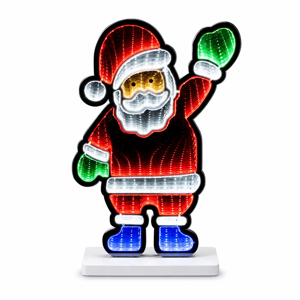 LED Luz do Papai Noel Infinito (40cm)