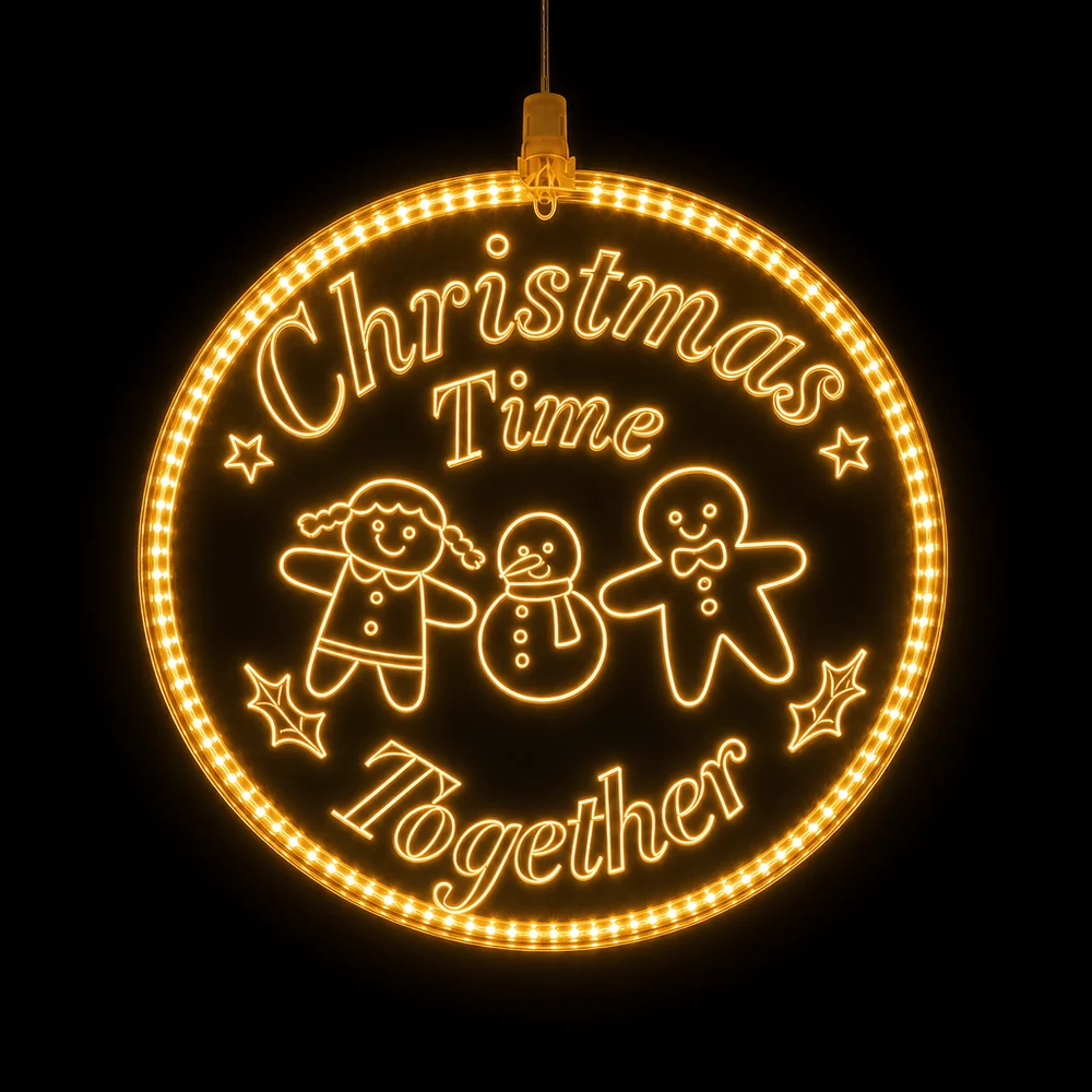 LED Motivo de luz pendente de Natal (30cm)