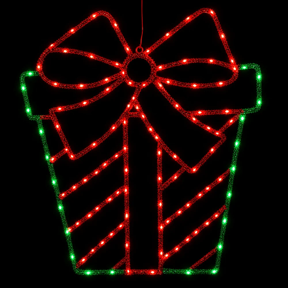 LED Motivo de presente de festão (50cm)