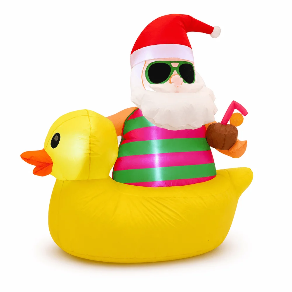 Papai Noel Inflável de Verão (185cm)