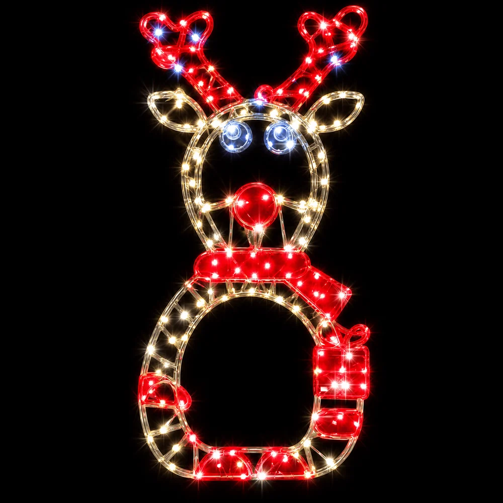 LED Rena de arame estrelado cintilante (50cm)