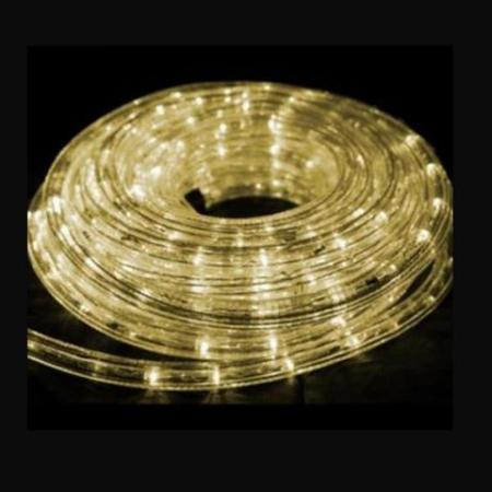LED Mangueira luminosa Flash Conectável Branco Quente (9m)
