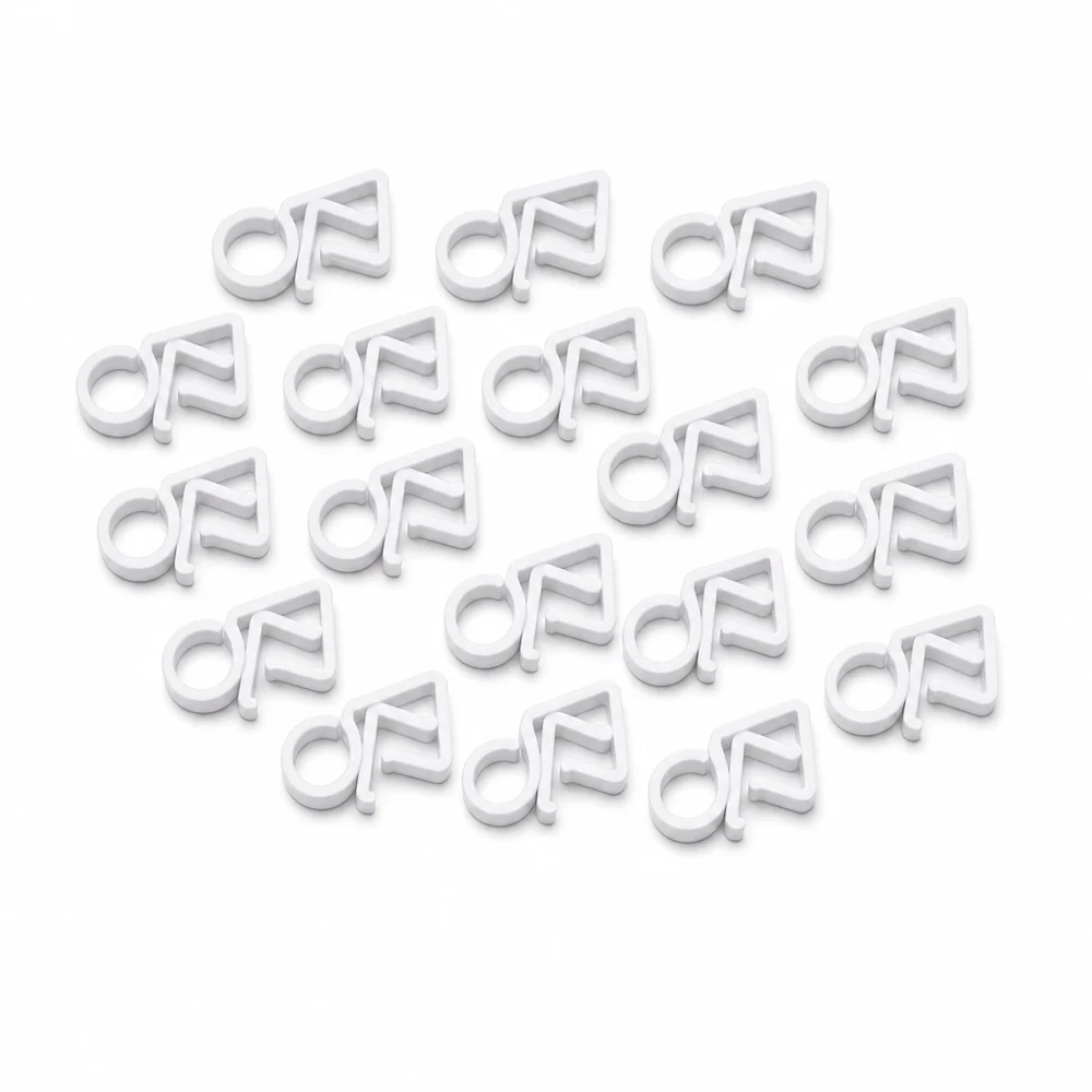 Ganchos para calhas de corda (50 unidades)