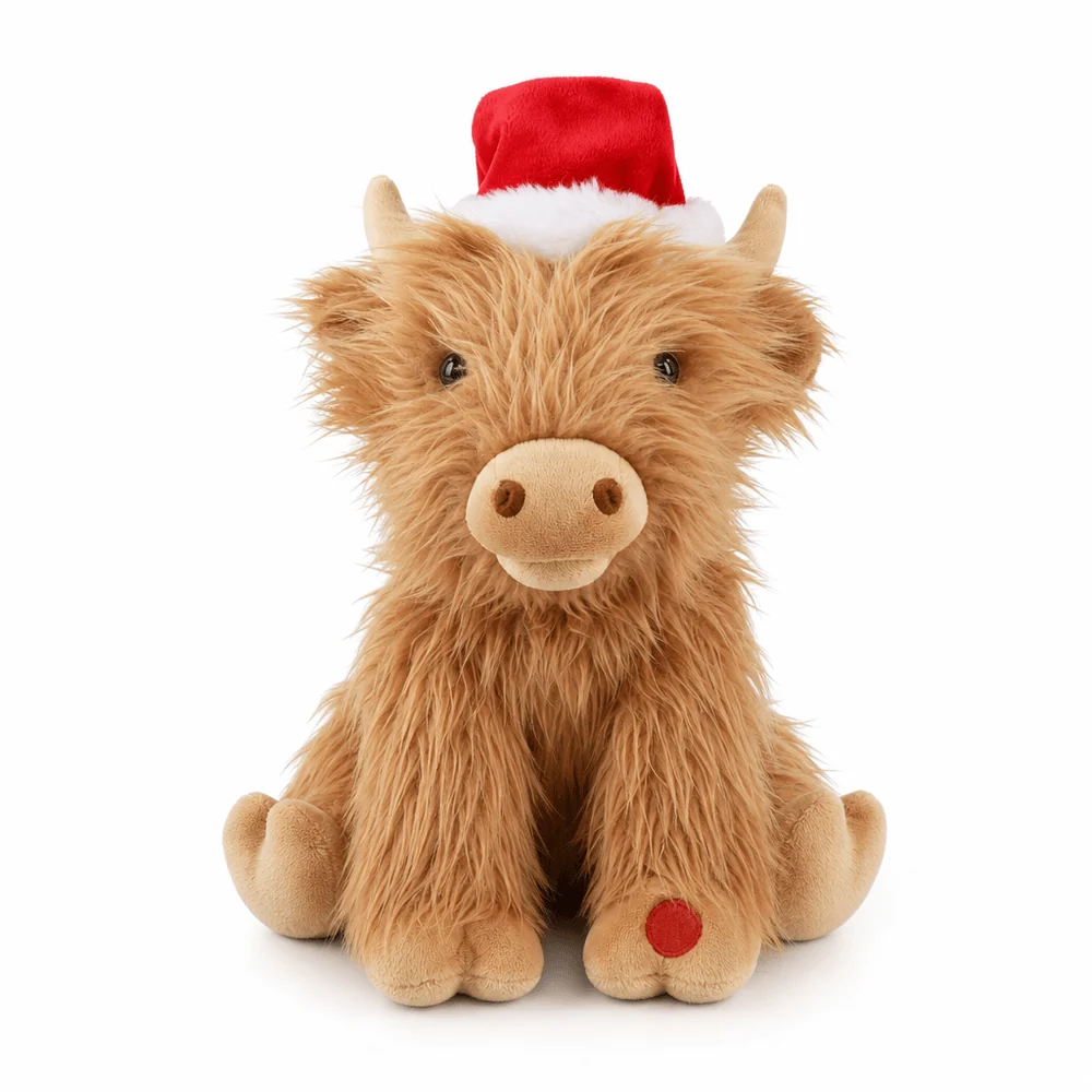 Vaca Musical de Natal das Terras Altas (28cm)