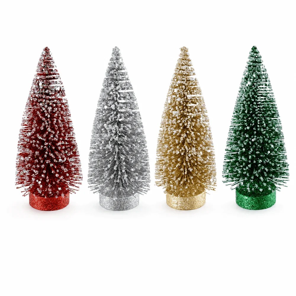 Árvore de cerdas brilhantes (15cm)