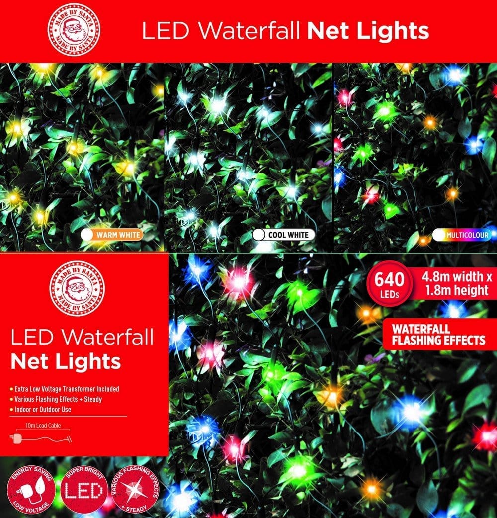 LED Rede de Luz Multicolorida (4.8m)