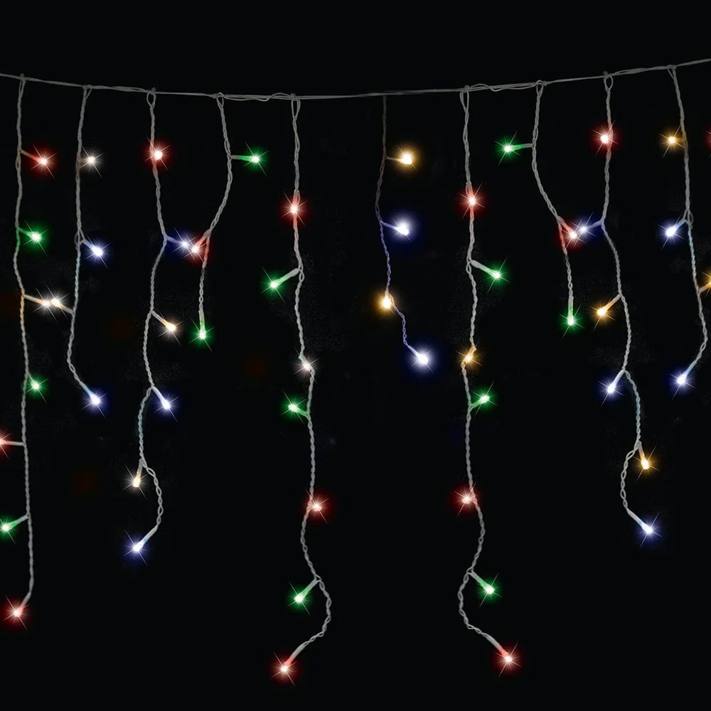 Bateria 200 LED Luzes do temporizador de gelo sortido