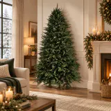 Meia Árvore de Natal da Lapônia (2.1m)