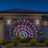 LED Projetor Disco Solar Multicor