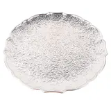 Placa carregadora de melamina decorativa champanhe (33cm)