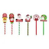 Festive Mix Garden Stakes sortido