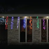 672 LED Gotas de Cacho Arco-Íris (5.2m)