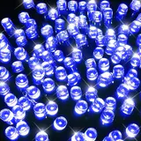 LED cordões de luzes azuis (40m)