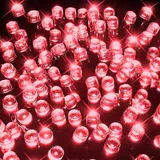 LED cordões de luzes vermelhas (20m)