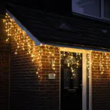 LED Luzes de gelo brancas quentes (20m)