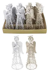 Glitter Metal Angel 2 sortido (20cm)