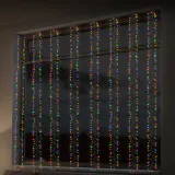 LED Cortina Multicolorido Cacho (2x2.4m)
