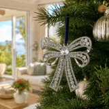 Ornamento de Arco de Cristal (10cm)