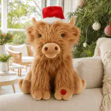 Vaca Musical de Natal das Terras Altas (28cm)