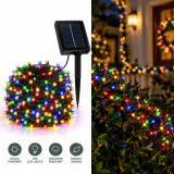 LED 200 luzes solares de fadas multicoloridas (9.95m)