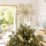 Flor de topo de árvore brilhante (20cm)