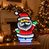 LED Luz do Papai Noel Infinito (60cm)