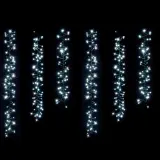 Luzes solares em cachos para árvore com 480 LED branco frio (10m)