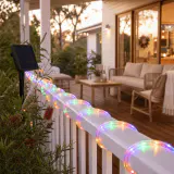 LED 200 Lanterna Solar Multicor (20m)