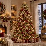 Árvore de Natal pré-iluminada Princess Pine (2.4m)