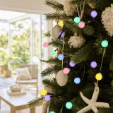 Luzes LED com frutas decorativas multicoloridas (20m)