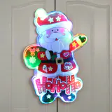 LED Placa de Papai Noel com mudança de cor