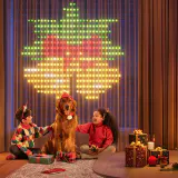 400 LED Luz de cortina multicolorida controlada por aplicativo (2m X 2m)