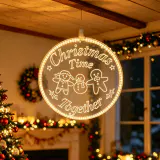 LED Motivo de luz pendente de Natal (30cm)