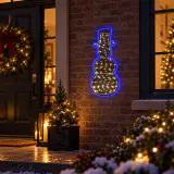 LED Motivo de boneco de neve com gota de orvalho