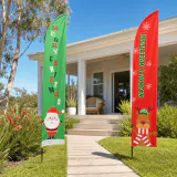 Bandeira de jardim impressa 6 sortido (220cm)