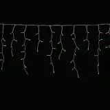 400 LED Pingentes Solares Vermelho-Branco-Verde (7.9m)
