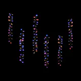 480 LED Carnaval de aglomerados de gelo solares (10m)