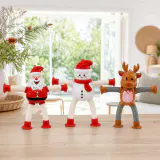 Brinquedo de personagem retrátil de natal